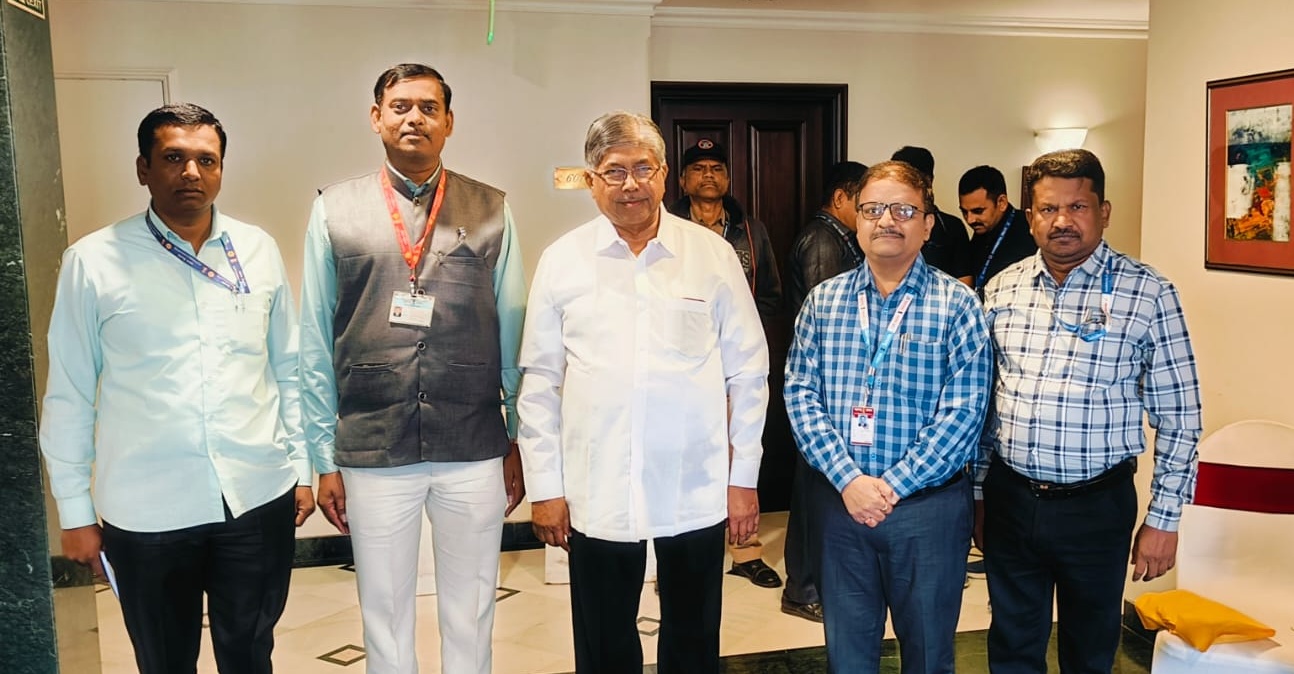 With Hon’ble Minister Higher & Technical Education